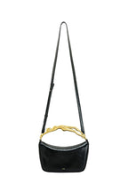Jenny Human-shaped Handle Handbag - Black