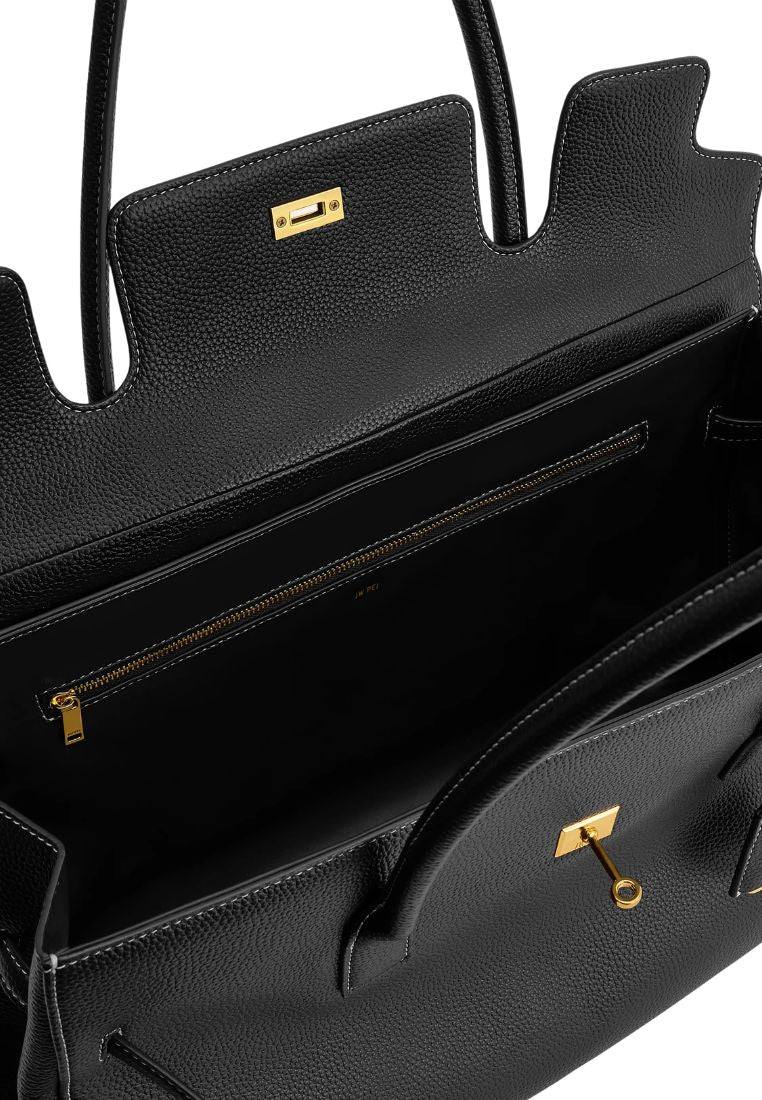 Yara Large Shoulder Bag - Black