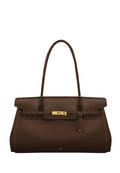 Yara Large Shoulder Bag - Chocolate Brown