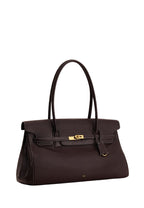 Yara Large Shoulder Bag - Dark Brown