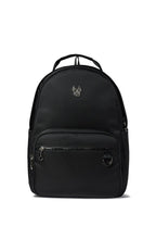 Zip Closure Backpack Black
