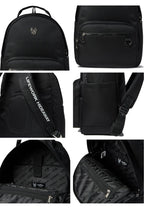 Zip Closure Backpack Black
