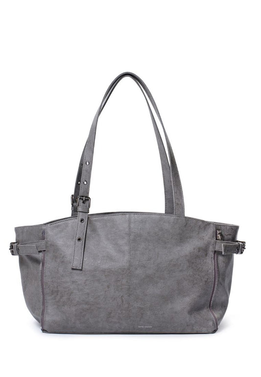 Zipper Shopper M Brushed Gray