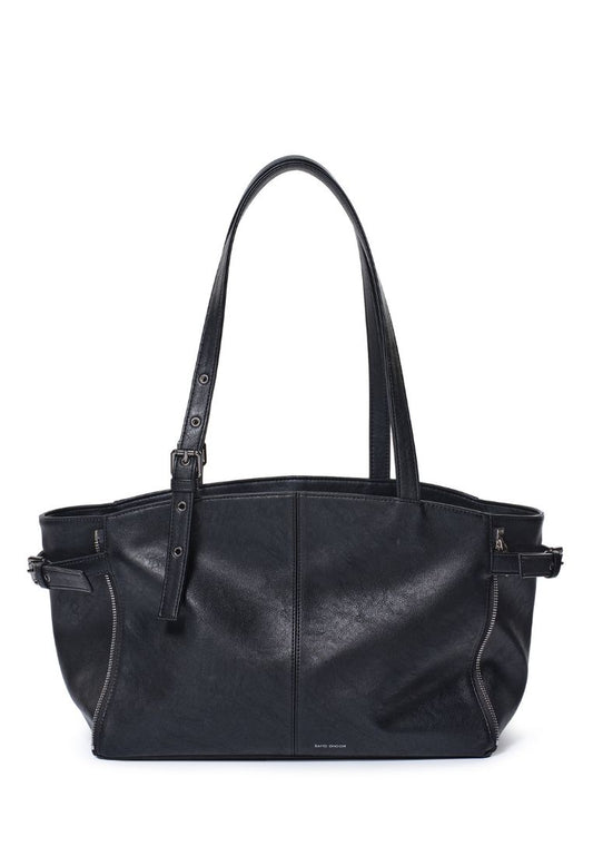 Zipper Shopper M Nappa Matt Black