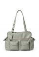 Pocket Utility Bag L Brushed Mint Gray