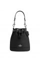 Mini Bucket Bag Silver Black