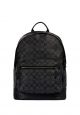 West Backpack In Signature Canvas Charcoal Black