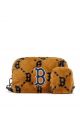 Dia MONOGRAM Fur Cross Bag BOSTON REDSOX beige