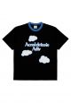 Cloud Logo Short Sleeve T-Shirt Black