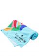 Tropical Fish Beach Towel Blue Multi