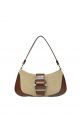 Shoulder Brocle Small - Brown Combi