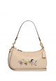 Coach X Peanuts Teri Shoulder Bag With Snoopy And Friends Motif