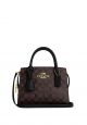 Andrea Carryall Bag In Signature Canvas Brown Black