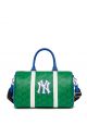 Monotive Coated Canvas M-Boston Bag NEW YORK YANKEES green