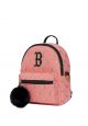 Dia Monogram Jacquard Mini Backpack BOSTON REDSOX Coral