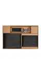 Boxed 3 In 1 Wallet Gift Set Black