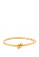 Sailor's Knot Hinge Bangle Gold