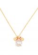 Disney X Kate Spade New York Minnie Pendant Necklace Clear Multi