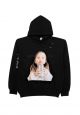 Baby Face Hoodie Black Milk Girl