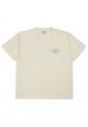 Script Logo Embroidery Short Sleeve T-Shirt Ivory