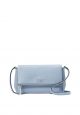 Leila Mini Zip Crossbody Muted Blue