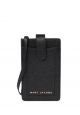 Groove Leather Phone Crossbody Black