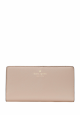 Dana Large Slim Bifold Wallet Warm Beige