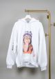 [DEFECT SALE 35] Baby Face Indian Boy Hoodie White 1