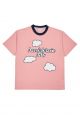 Cloud Logo Short Sleeve T-Shirt Pink