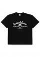 Script Flag Logo Short Sleeve T-Shirt Black