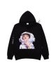 Baby Face Hoodie Black Astronaut