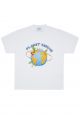 Jelly Globe Short Sleeve T-Shirt White