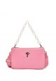 Chain Strap Nylon Cross Bag Philadelpia Phillies Pink