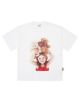 Baby Face Short Sleeve T-Shirt White Red Dress