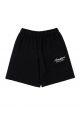 Gel Printing Short Pants Black