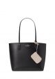 Ava Reversible Tote Black