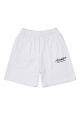 Gel Printing Short Pants White