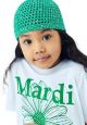 [KIDS] Tshirt FlowerMardi White Green