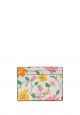 Boxed Madison Strawberry Garden Small Slim Card Holder Pink Multi