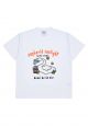 Fish Swan Short Sleeve T-Shirt White