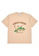 Euphoria Giraffe Short Sleeve T-Shirt Beige