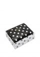 Cheers Boxed Small Zip Around Card Case Black Multi