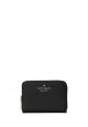 Darcy Small Zip Card Case Black