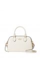 Madison Saffiano Leather Duffle Crossbody Meringue