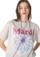 Tshirt FlowerMardi Gradation Heather Purple