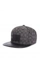 Signature Flat Brim Hat Charcoal Signature