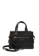 Mini Cruiser Leather Crossbody Black