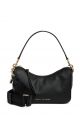 Small Convertible Shoulder Bag Black