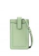 Groove Leather Phone Crossbody Mint