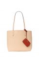 Ava Reversible Tote Crisp Peach